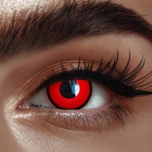 עדשות לפורים- אדומות תיחום שחור