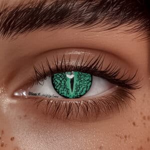 עדשות לפורים-עין נחש טורקיז